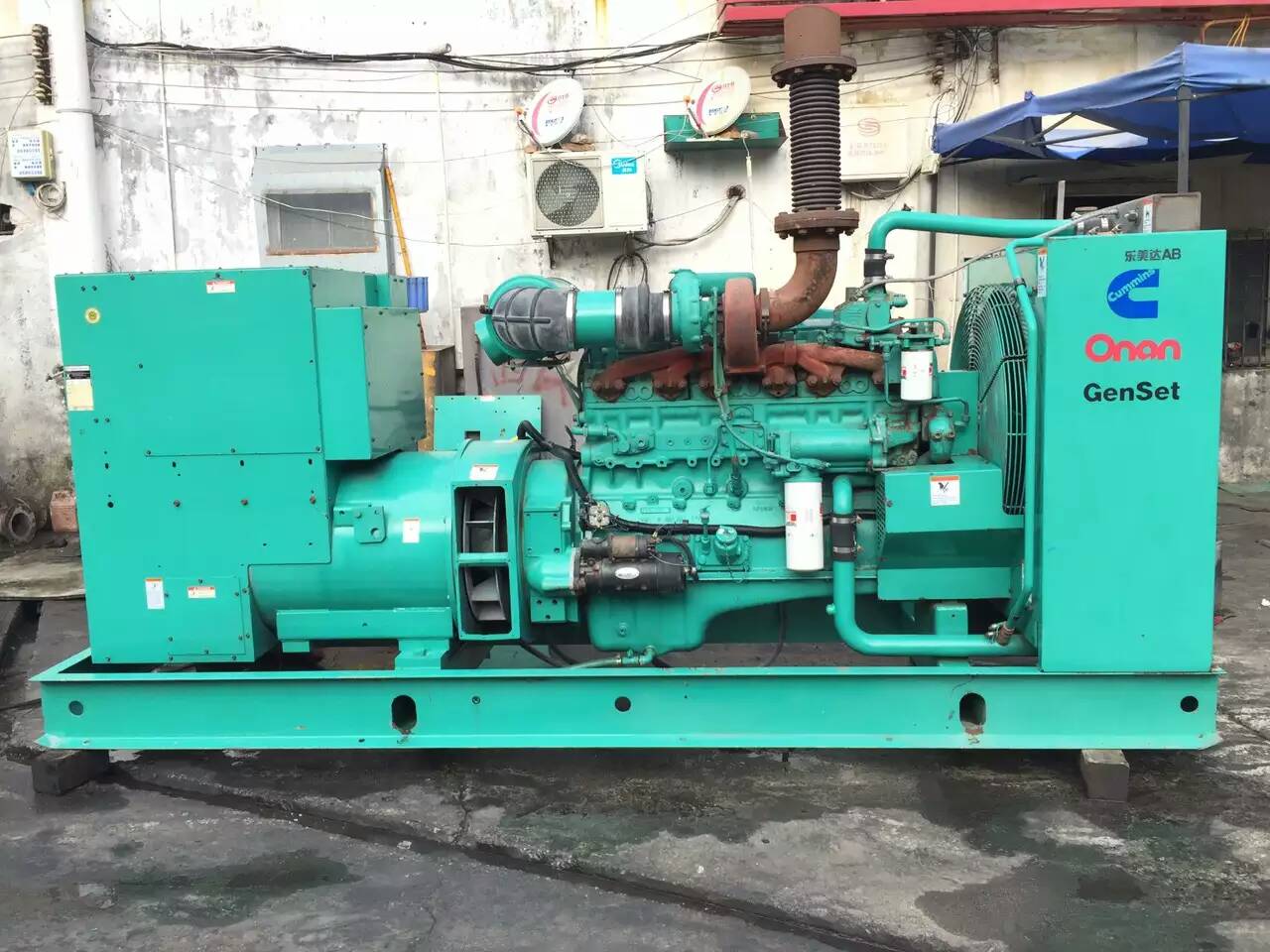 平安租赁发电机-柴油发电机不正常冒烟的原因